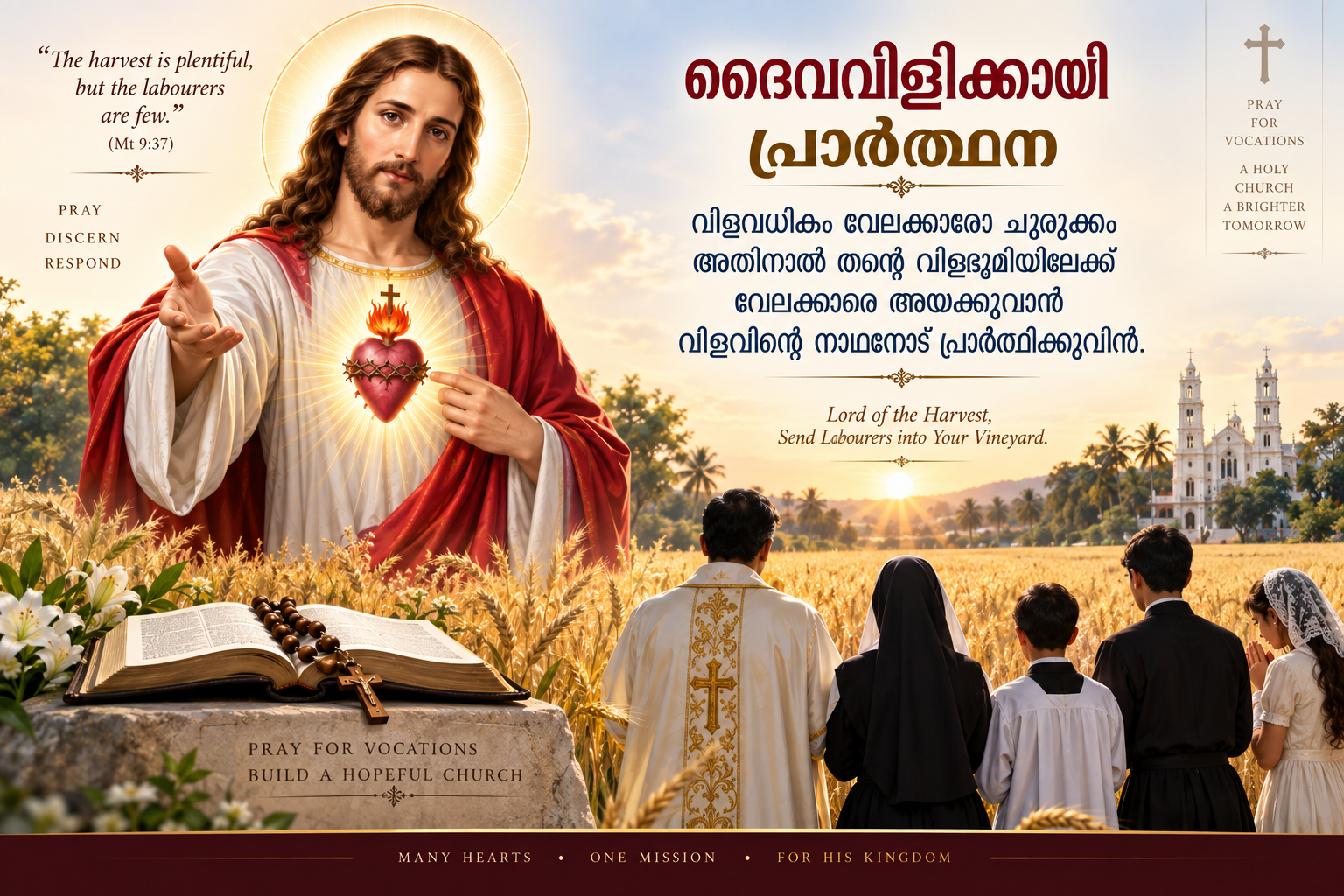 ദൈവവിളിക്കായി പ്രാർത്ഥന